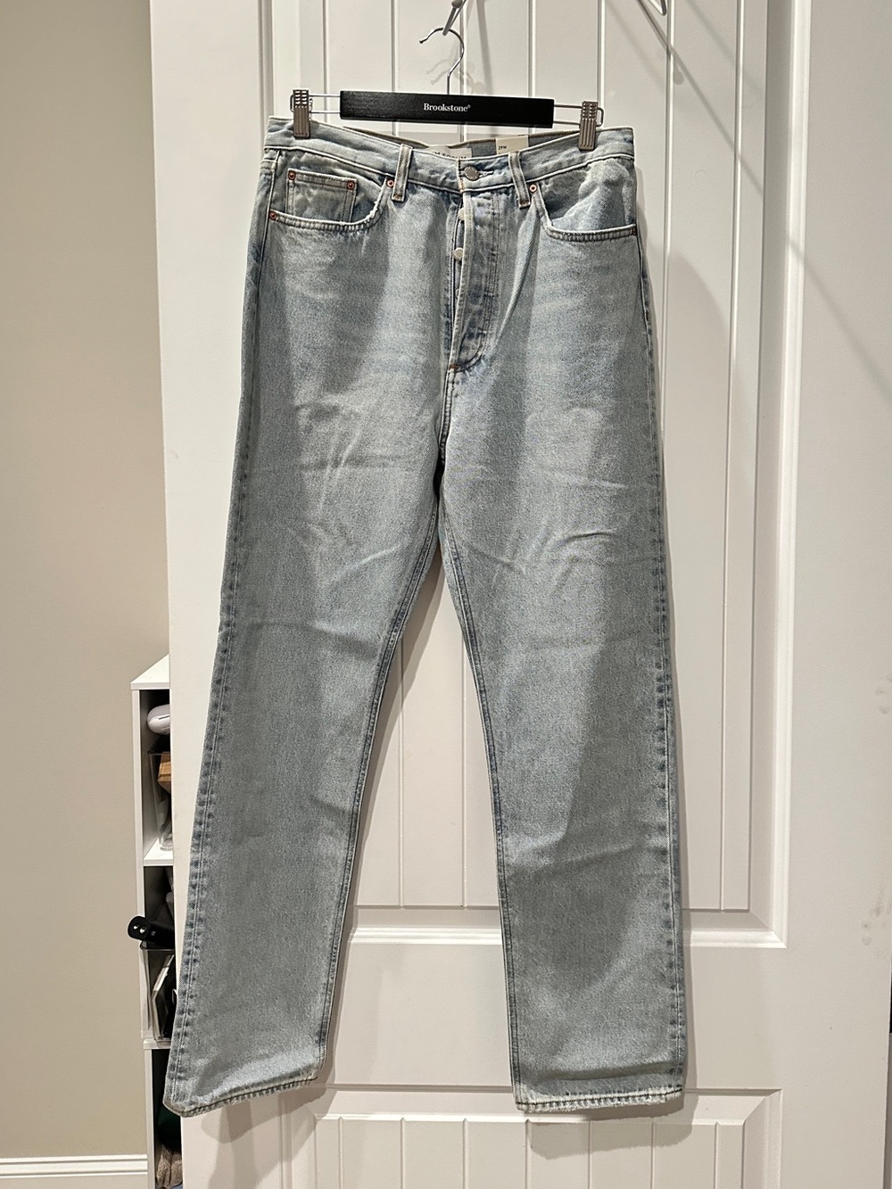BRAND NEW Aritzia Light Blue Straight Leg Jeans